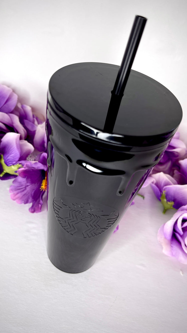 Starbucks black glossy tumbler
