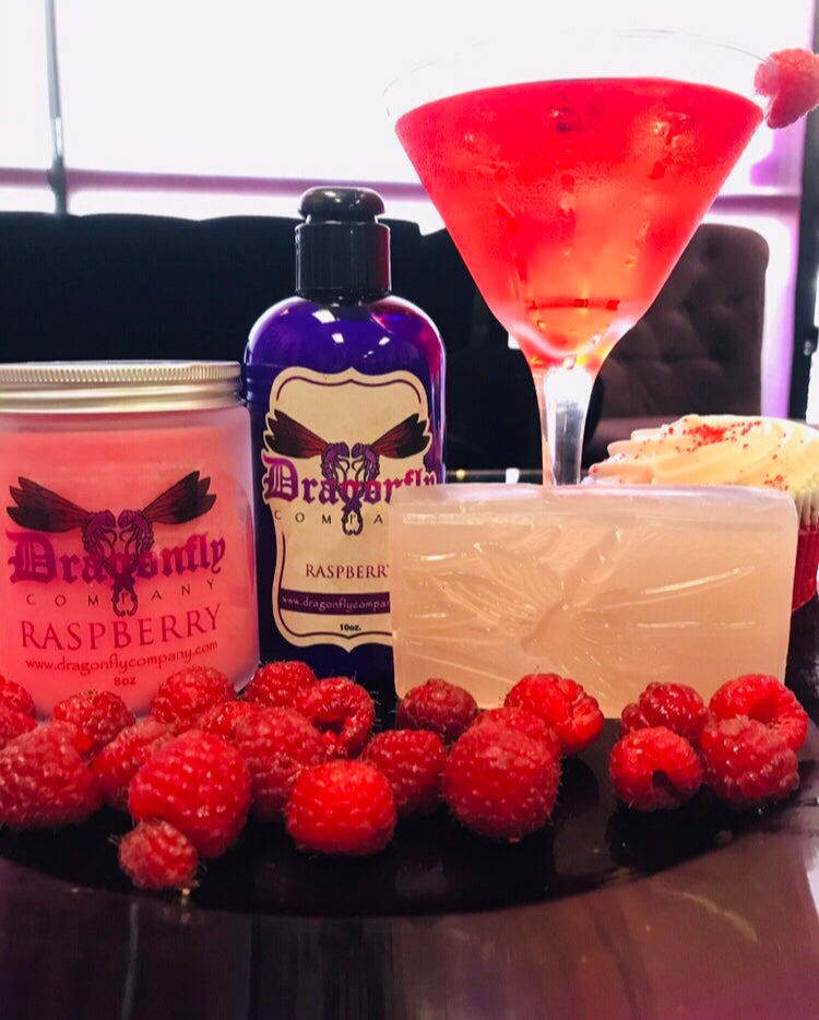Raspberry Candle