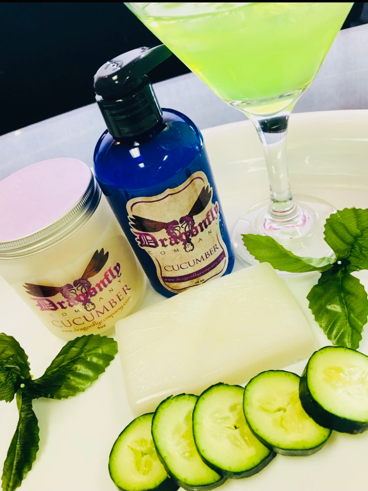 Cucumber Candle by Dragonfly Company