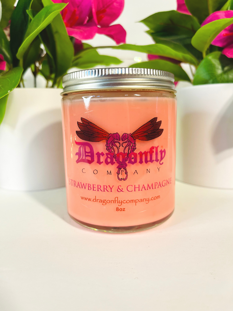Strawberry and Champagne Candle
