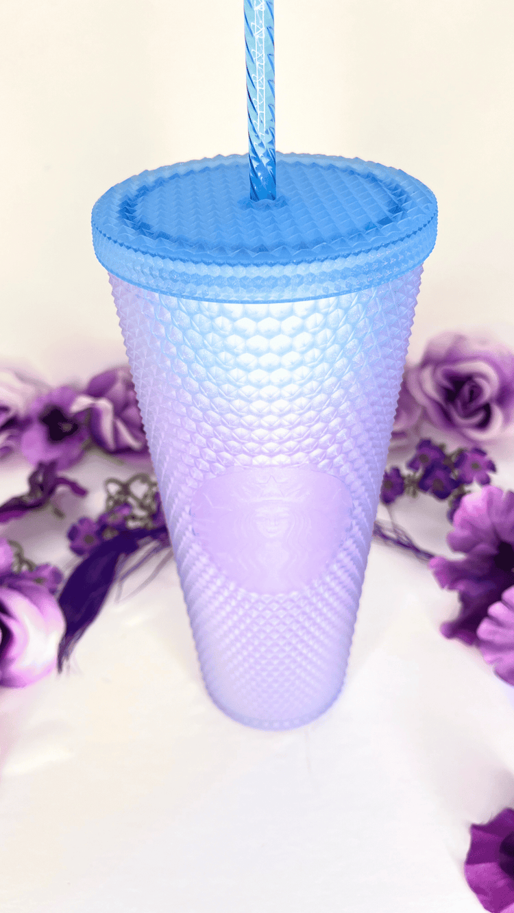 Starbucks Purple And Blue Ombre Tumbler