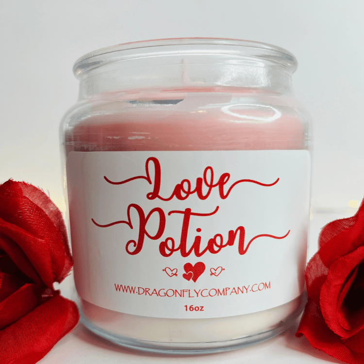 Love potion candle is sweet soft and very sexy.