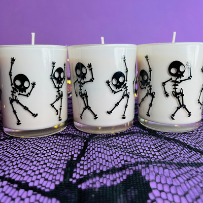 Skeleton Candle