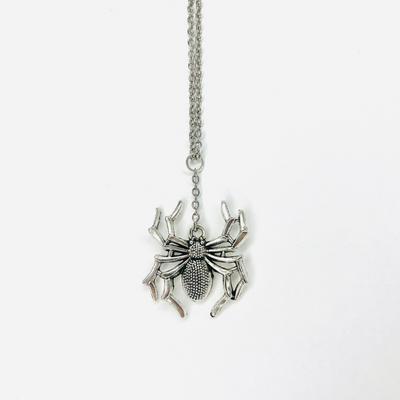 Silver Tarantula Necklace